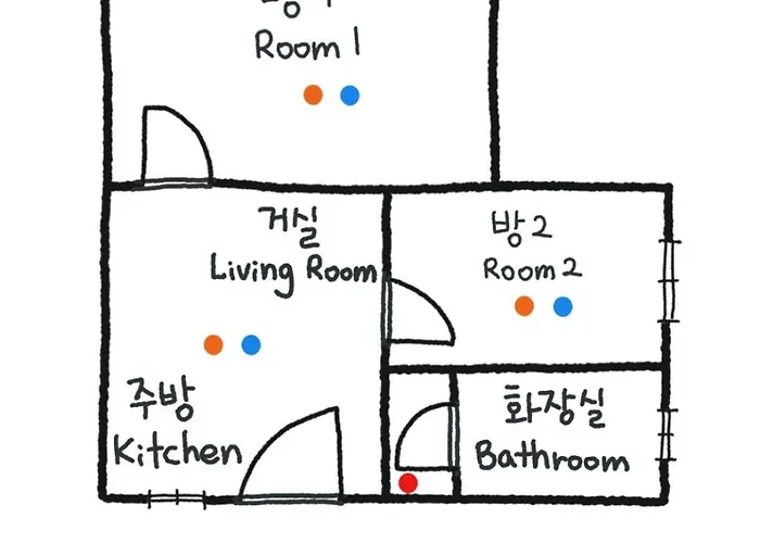 Konkuk Univ & Sungsu The Cozy 1-minute Walk From Konkuk Univ Station Вилла Сеул